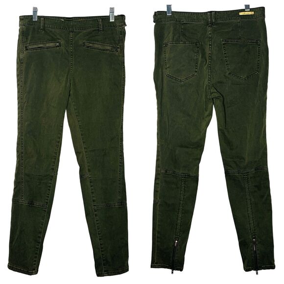 Anthropologie jeans Superscript skinny green Pilcro And The Letterpress size 29 - Picture 1 of 13